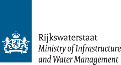 Rijkswaterstaat logo "Ministry of Infrastructure and Water Management"