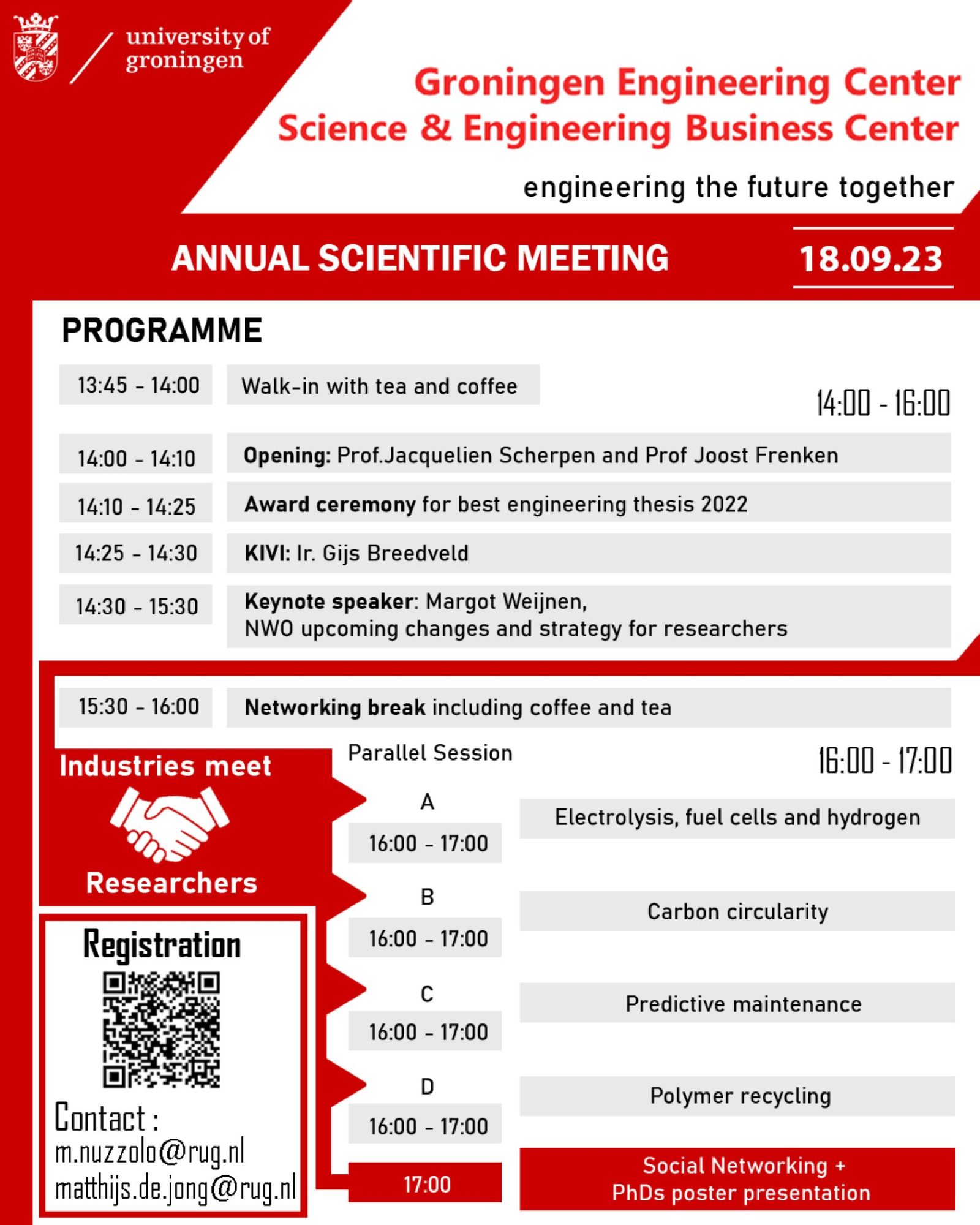 Scientific Meeting Programme Sept 18