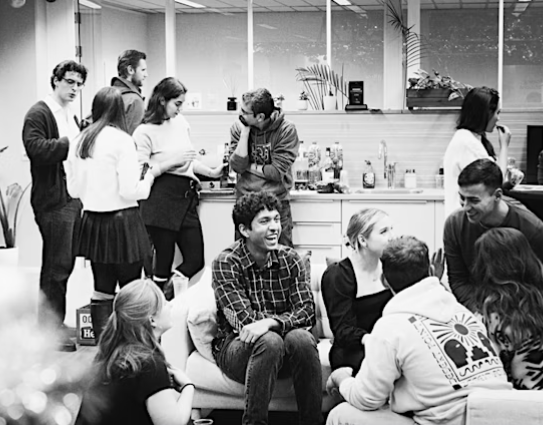 Budding Entrepreneurs Talking About Launching Their Business In Groningen