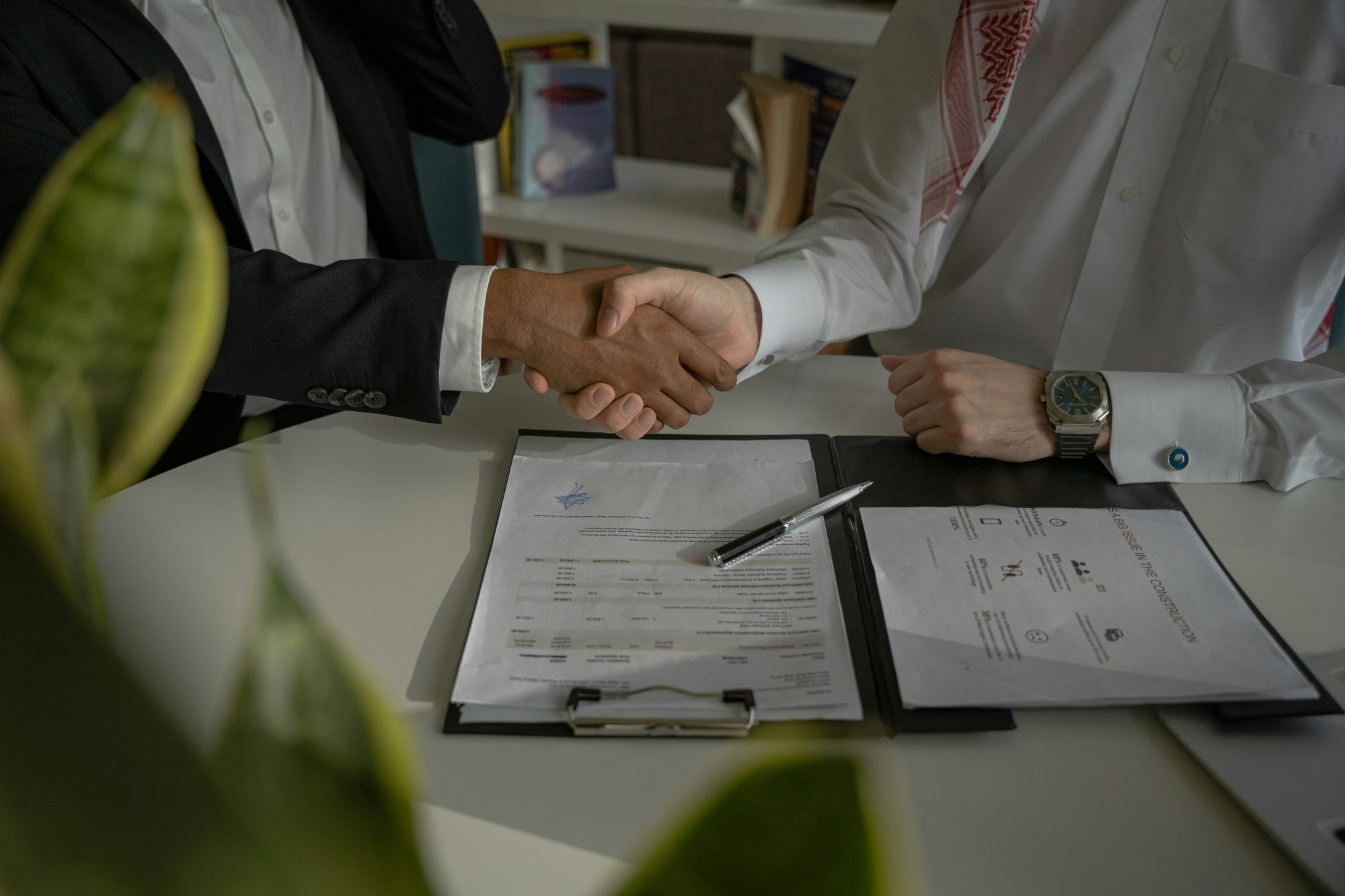 Business handshake Unsplash